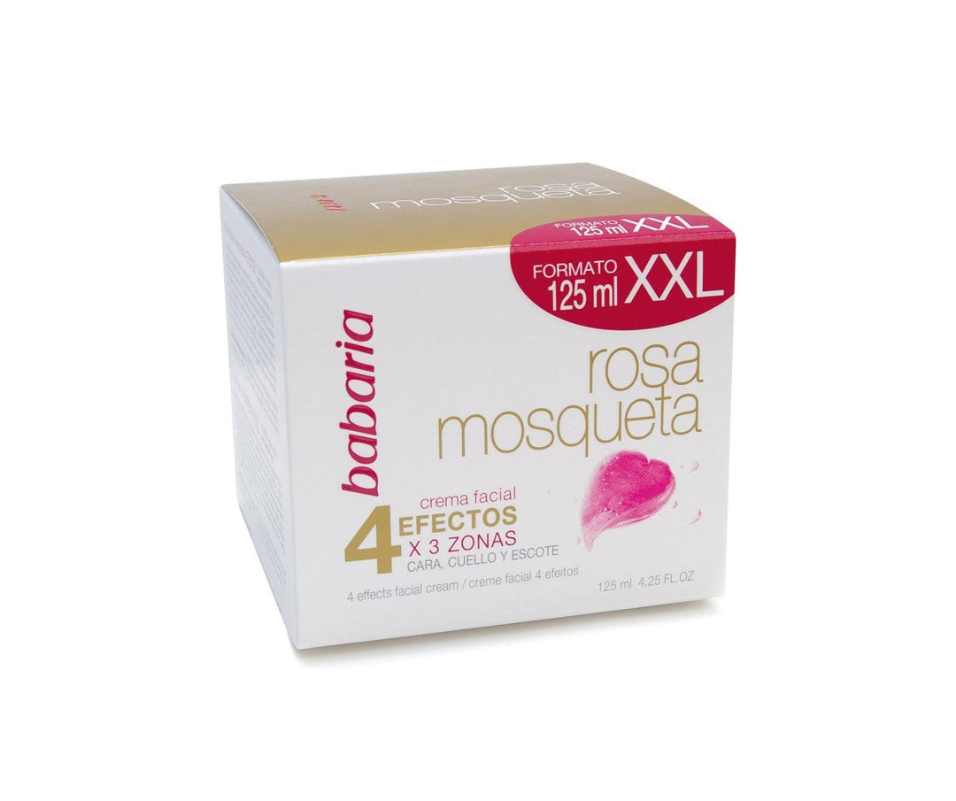 BABARIA Rosa Mosqueta Facial Crealml 4 Effects 125 ML - Parfumby.com