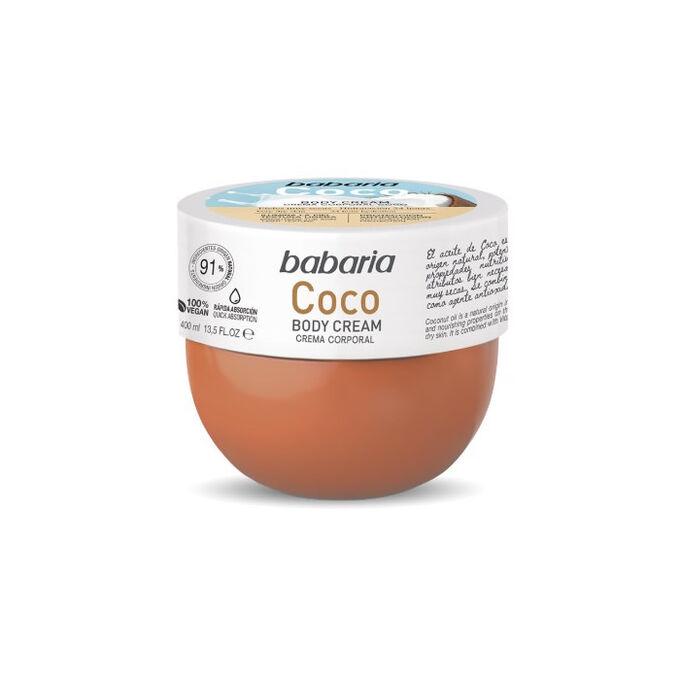 BABARIA Coconut Body Cream 400 ML - Parfumby.com