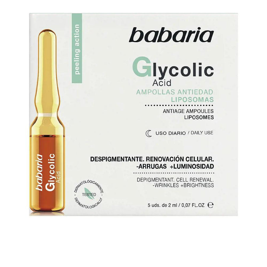BABARIA Glycolic Acid Cellular Renewal Ampoules 5 X 2 Ml - Parfumby.com
