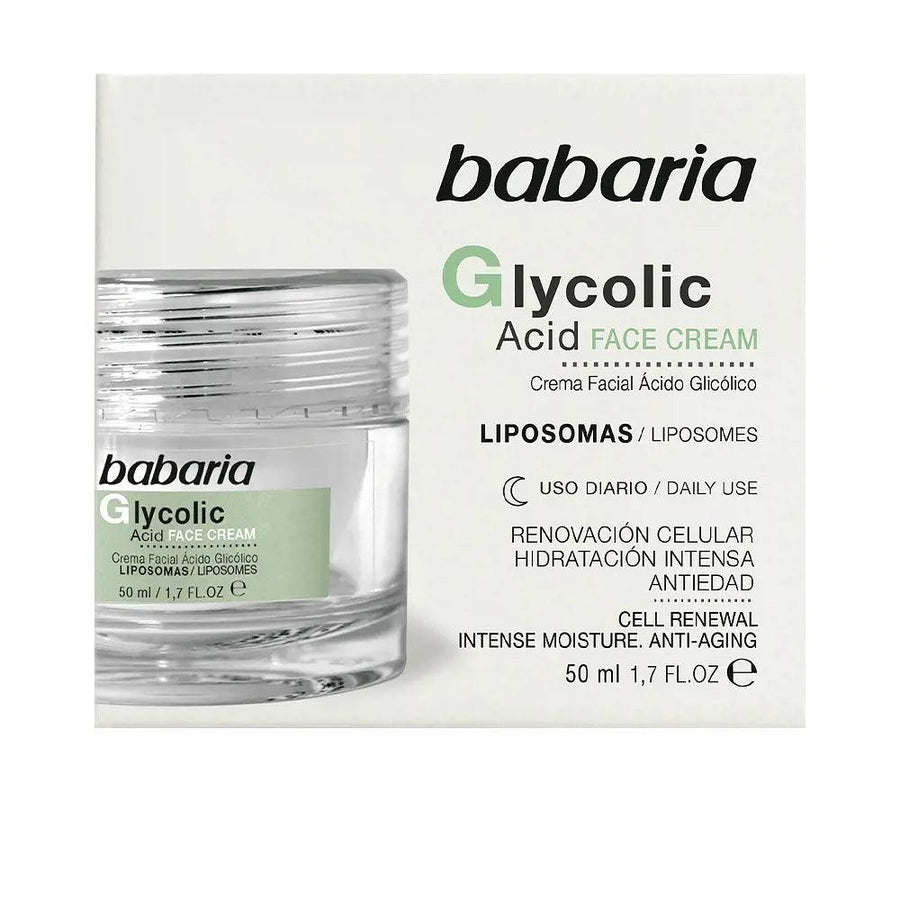 BABARIA Glycolic Acid Cellular Renewal Facial Cream 50 ml - Parfumby.com