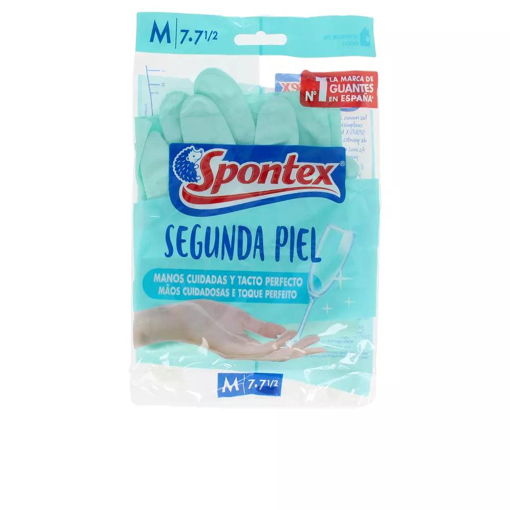 SPONTEX Second Skin Gloves Size M 1 pcs - Parfumby.com