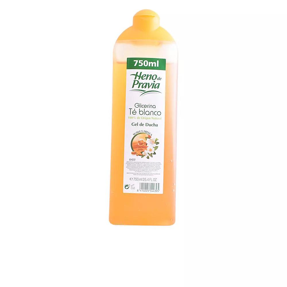 HENO DE PRAVIA Glycerin White Tea Shower Gel 750 ml - Parfumby.com