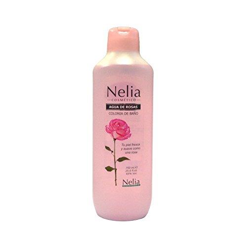 NELIA Rose Water Colonia De Bano Eau De Cologne 750 ML - Parfumby.com