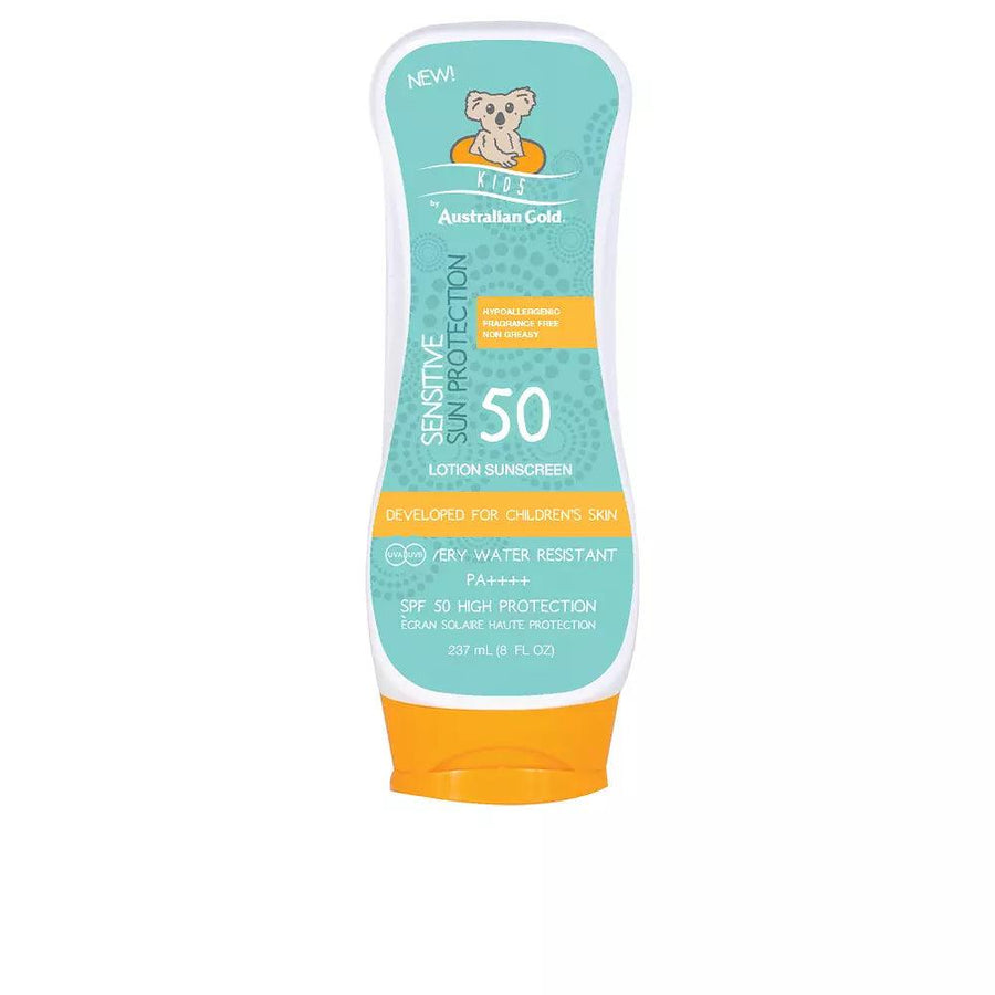 AUSTRALIAN GOLD Kids Sensitive Sun Protection Lotion Spf50 237 ml - Parfumby.com