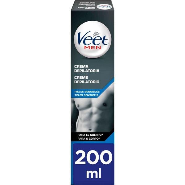 VEET Men Gel Depilatory Cream Sensitive Skin 200 ML - Parfumby.com