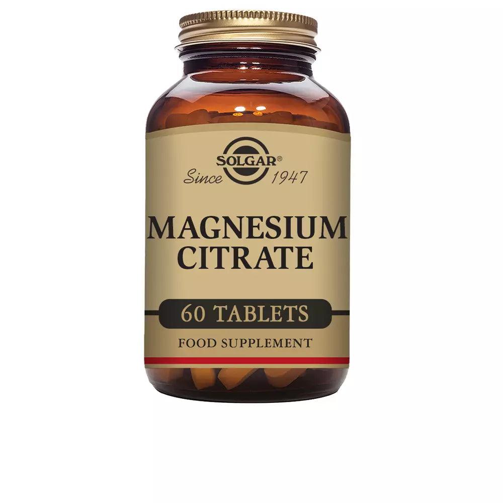 SOLGAR Magnesium Citrate 60 Tablets 1 pcs - Parfumby.com