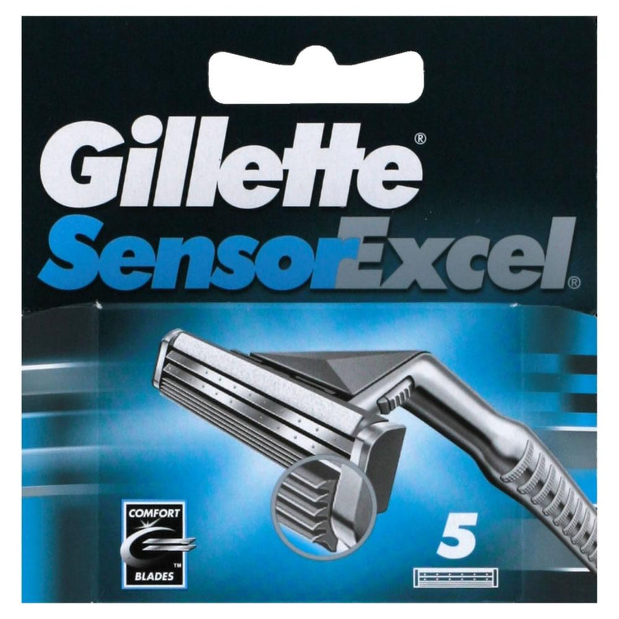 GILLETTE Sensor Excel Charger 5 Spare Parts 5 PCS - Parfumby.com