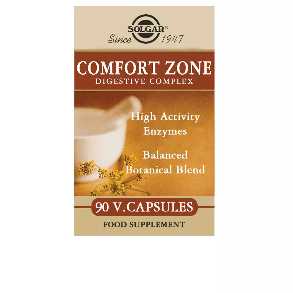 SOLGAR Comfort Zone Digestive Complex 90 Plantaardige capsules 1 st