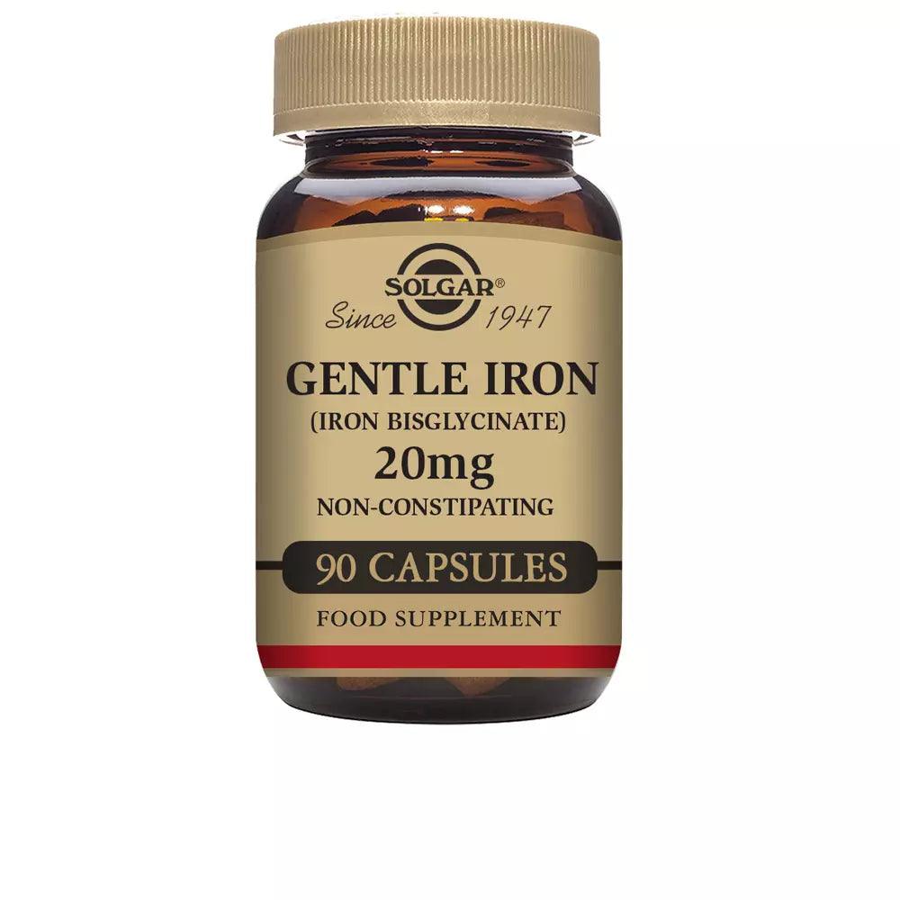 SOLGAR Iron Gentletm Iron Bisglycinate 90 Vegetable Capsules 1 pcs - Parfumby.com