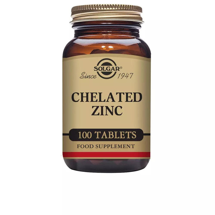 SOLGAR Zinc Chelated 100 Tablets 1 pcs - Parfumby.com