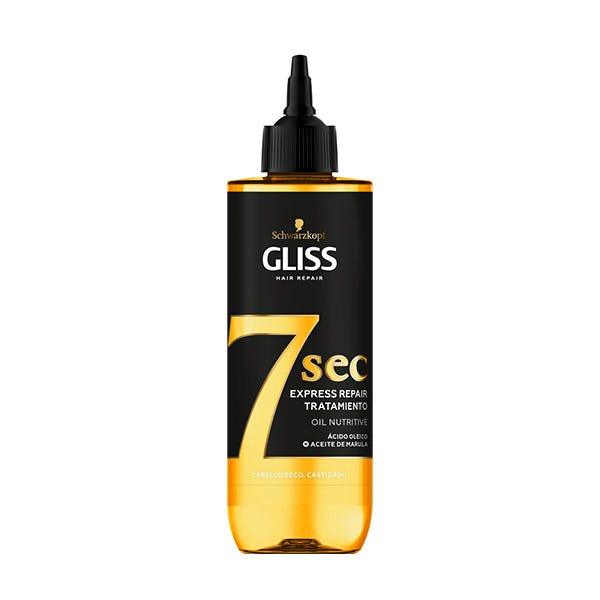 SCHWARZKOPF Gliss 7 Sec Express Repair Treatment Oil Nutritive 200 ML - Parfumby.com