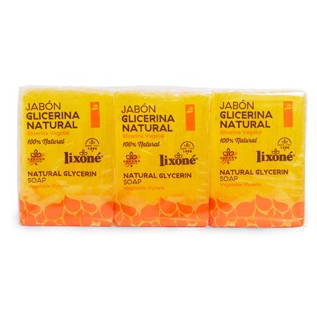 LIXONE Natural Glycerin Sensitive Skin Soap 3 X 125 G - Parfumby.com