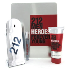 CAROLINA HERRERA  212 Men Heroes Set 3 pcs