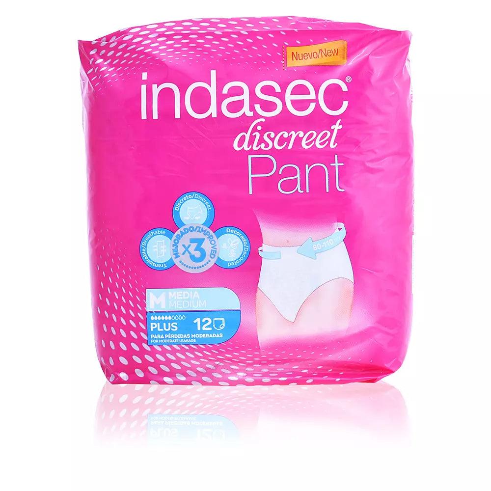 INDASEC Pant Plus Medium Size 12 U 12 pcs - Parfumby.com