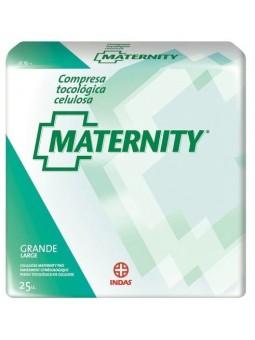 INDASEC Maternity Gande Anatomical Cellulose Pad 25 Pcs - Parfumby.com