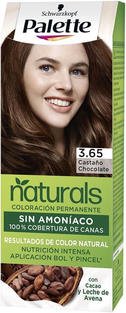 PALETTE Naturals Color Creme #3.65-castano Chocolate 1 U - Parfumby.com