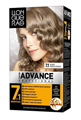 LLONGUERAS Color Advance Hair Colouring #7.1-RUBIO-CENIZA - Parfumby.com