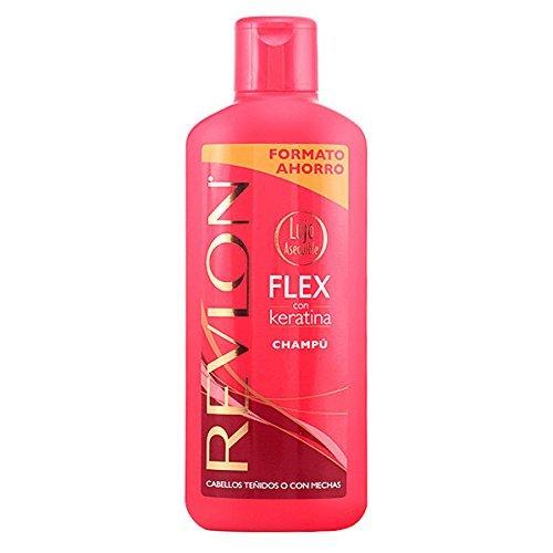 REVLON Flex Keratin Shampoo Dyed & Highlighted Hair 650 ML - Parfumby.com