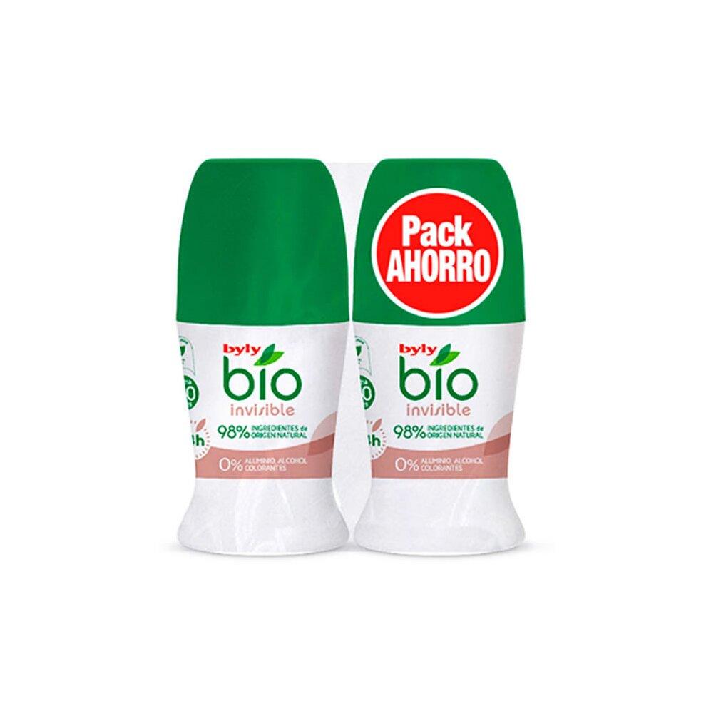 BYLY Bio Natural 0% Invisible Roll-on Deodorant 2 PCS - Parfumby.com