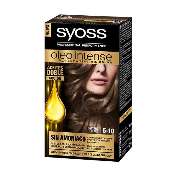 SYOSS Olio Intense Ammonia Free Hair Color #5.10-LIGHT-BROWN-5-PCS - Parfumby.com