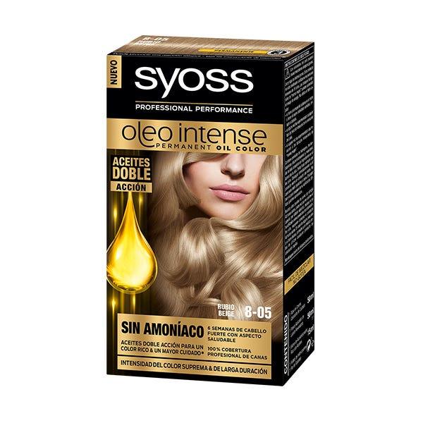 SYOSS Olio Intense Ammonia Free Hair Color #8.05-RUBIO-BEIGE-5-PCS - Parfumby.com