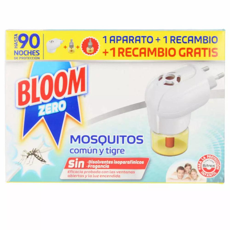 BLOOM Zero Mosquitoes Electric Appliance + 2 Spare Parts 2 pcs - Parfumby.com