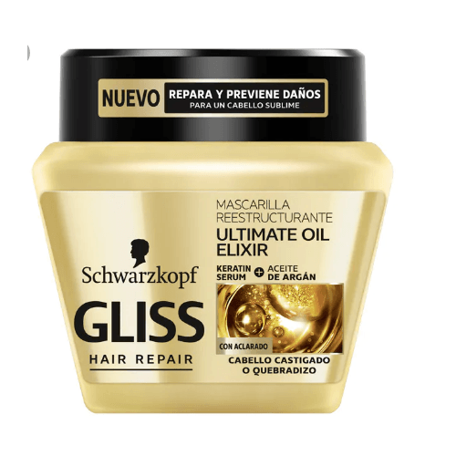 SCHWARZKOPF Gliss Ultimate Oil Elixir Mask 300 ML - Parfumby.com