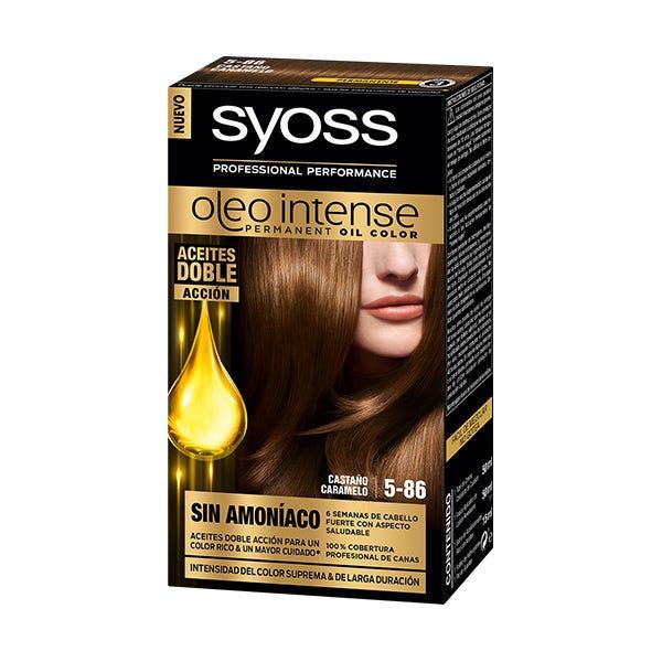 SYOSS Olio Intense Ammonia Free Hair Color #5.86-CASTANO-CARAMELO-5-PCS - Parfumby.com
