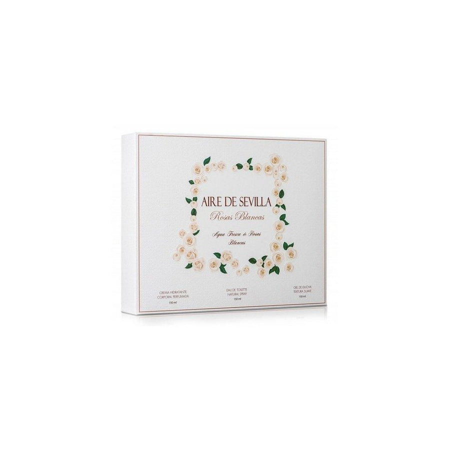 AIRE SEVILLA Rosas Blancas Gift Set 3 PCS - Parfumby.com