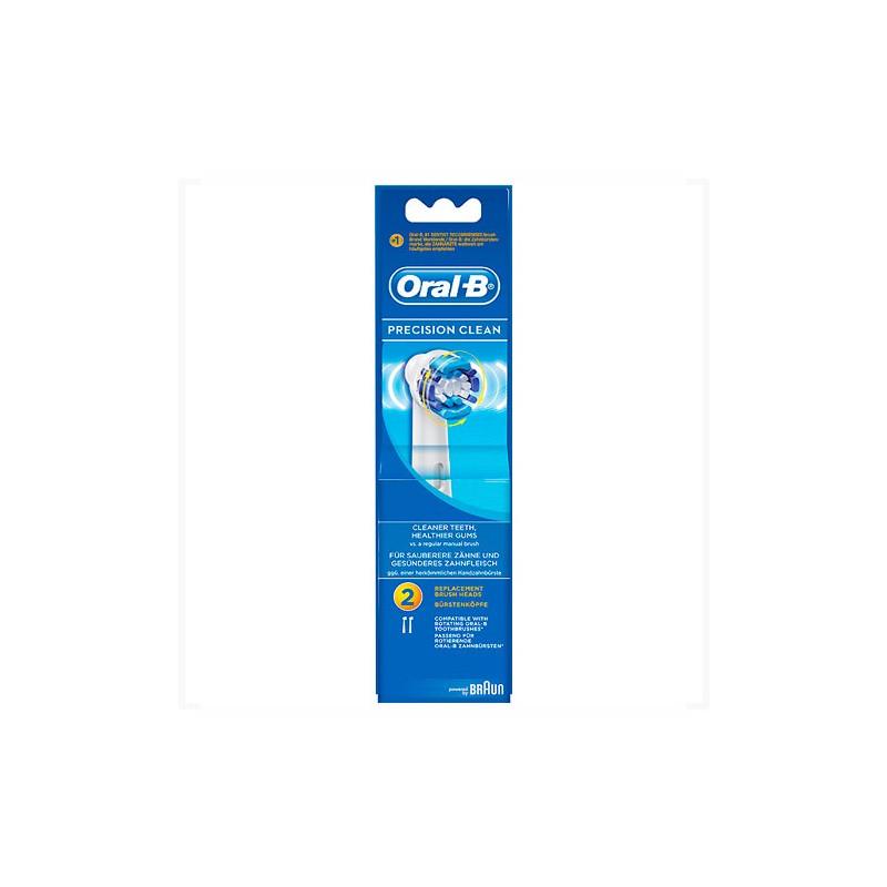 ORAL-B ORAL-B Precision Clean Heads 2 Units 2 PCS - Parfumby.com