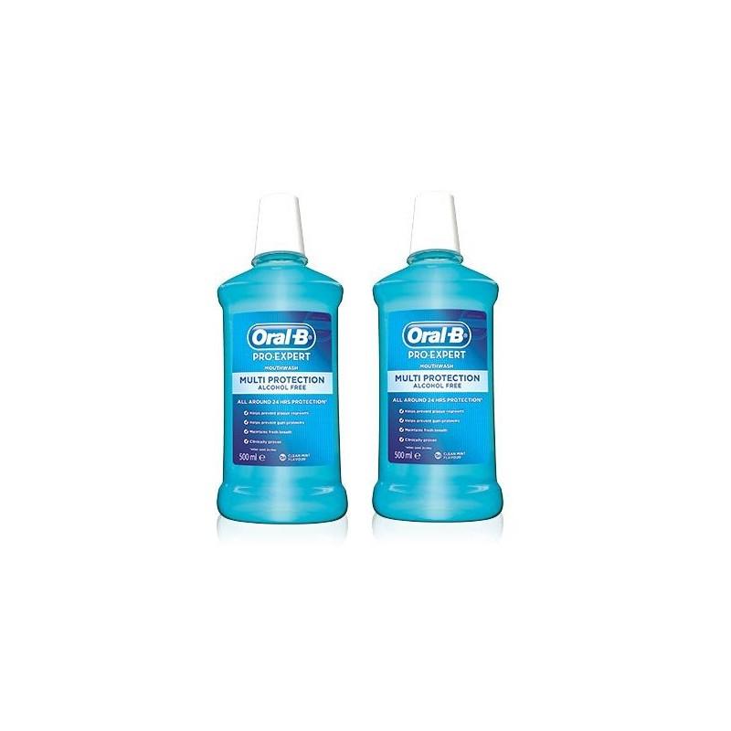 ORAL-B ORAL-B Pro-expert Professional Protection Mouthwash Set 2 X 500 ML - Parfumby.com