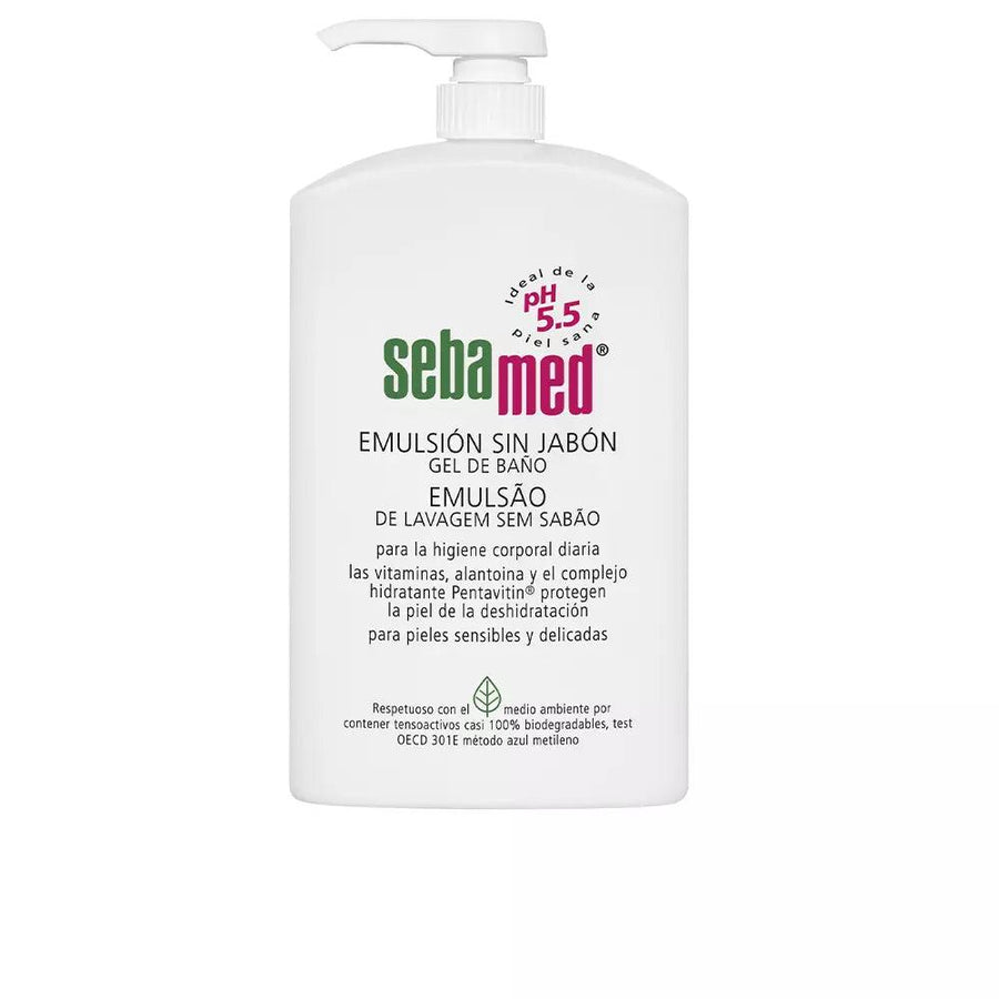 SEBAMED Emulsion Without Soap Bath Gel 1000 ml - Parfumby.com