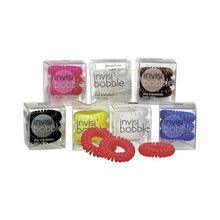 INVISIBOBBLE 3 pieces - Rubber Hair Band #PRETZEL-BROWN - Parfumby.com