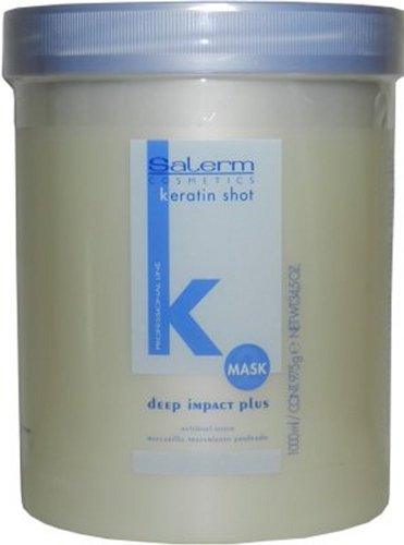SALERM Keratin Shot Mask Deep Impact Plus 1000 ml - Parfumby.com
