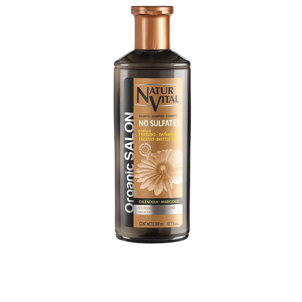 NATUR VITAL Organic Salon Sulfate-Free Shampoo Delicate Care 300 ml - Parfumby.com