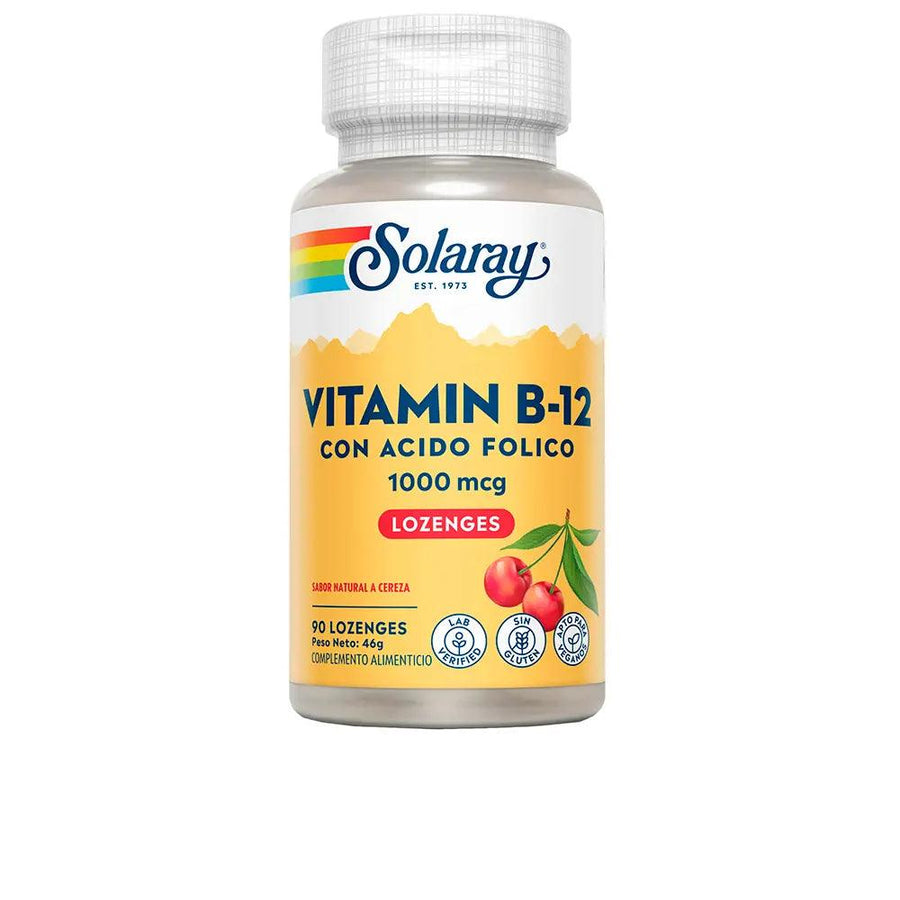 SOLARAY Vit B12 2000 Mcg - 90 Sublingual Tablets 1 pcs - Parfumby.com