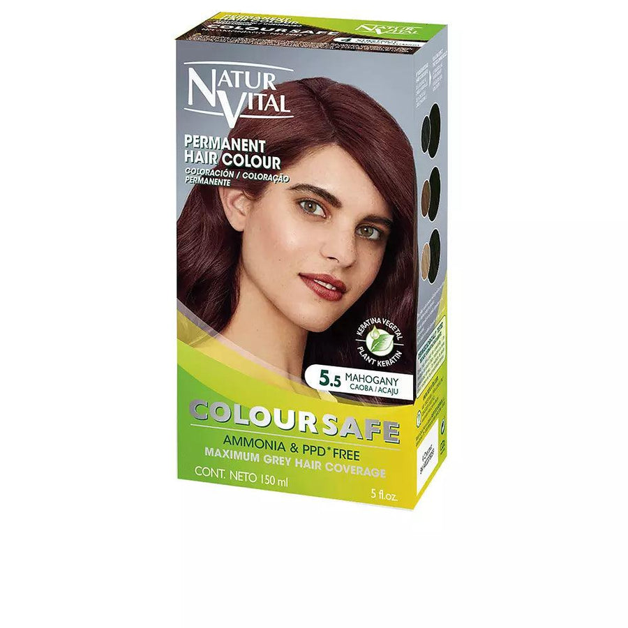 NATUR VITAL Coloursafe Permanent Hair Color #5.5-mahogany - Parfumby.com