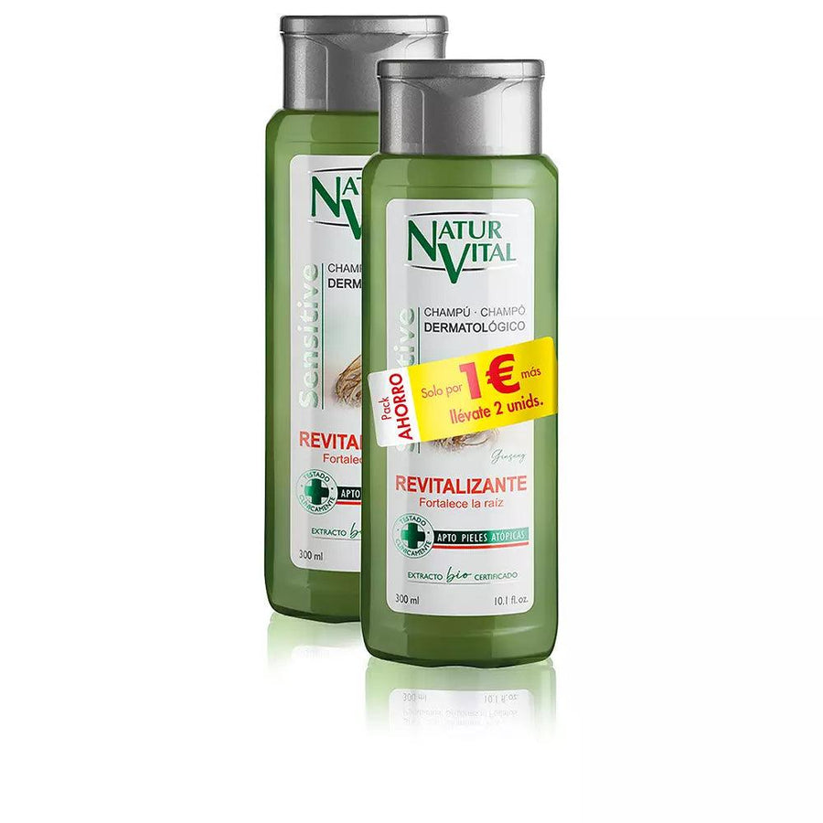 NATUR VITAL Revitalizing Sensitive Shampoo Set 2 X 300 ml - Parfumby.com