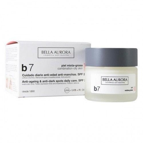 BELLA AURORA B7 Anti-Stain Regenerating Lightening Combination / grease Spf20 50 ML - Parfumby.com