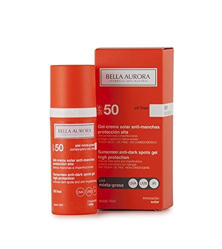 BELLA AURORA Solar Gel Anti-dark spots Mixed / grease Spf50 50 ML - Parfumby.com