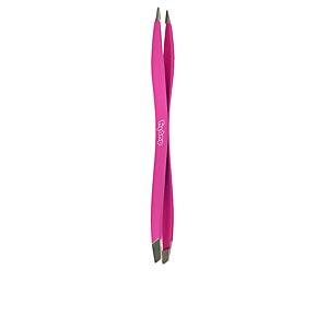 BETER Duply Fine / oblique Double Tip Depilatory Tweezers #FUCHSIA - Parfumby.com