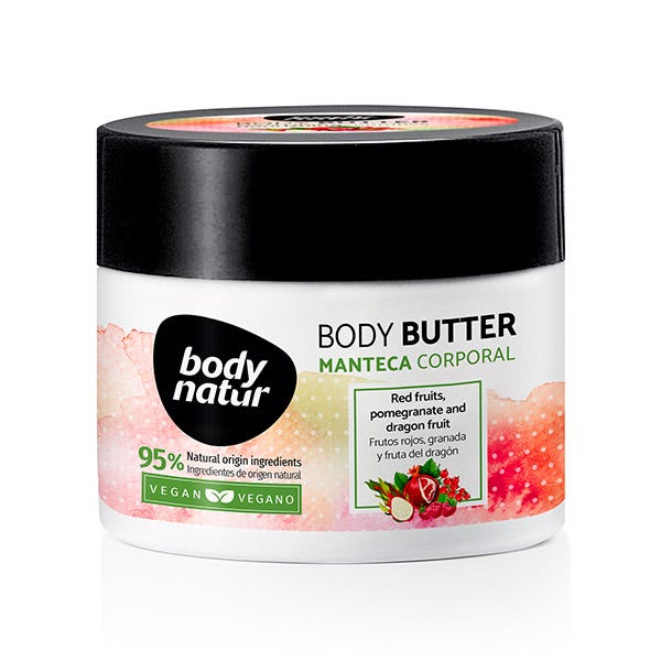 BODY NATUR Body Butter Rode Vruchten, Granaatappel en Fruit D Body Butter 1 ST