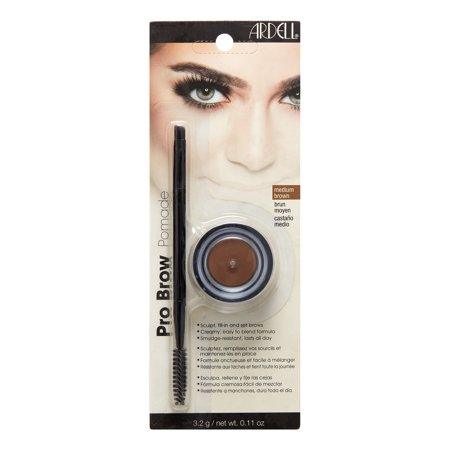 ARDELL Eyebrow Pomade C / Brush #CASTANO-MEDIO-3.2GR - Parfumby.com