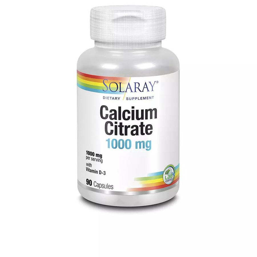 SOLARAY Calcium W/d3 Citrate 1000 Mg - 90 Capsules 1 pcs - Parfumby.com