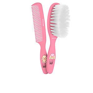 BETER Baby Brush & Comb Set 2 Pcs #PINK - Parfumby.com