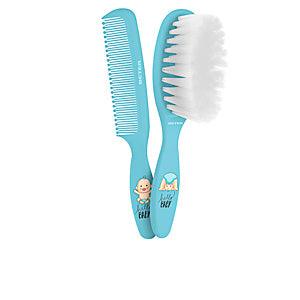 BETER Baby Brush & Comb Set 2 Pcs #BLUE - Parfumby.com