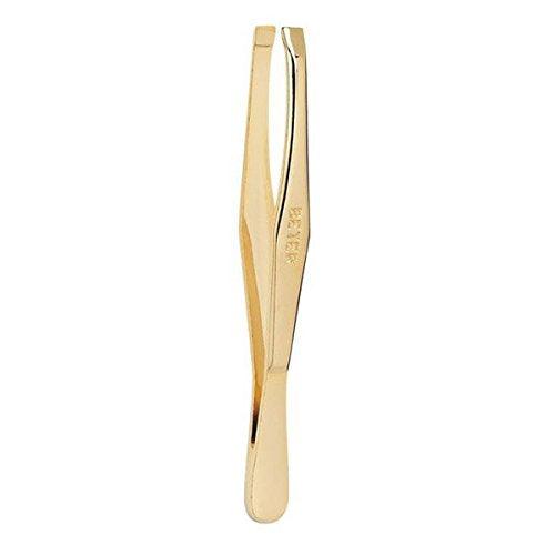 BETER Golden Straight Tip Hair Removal Tweezers 1 PCS - Parfumby.com