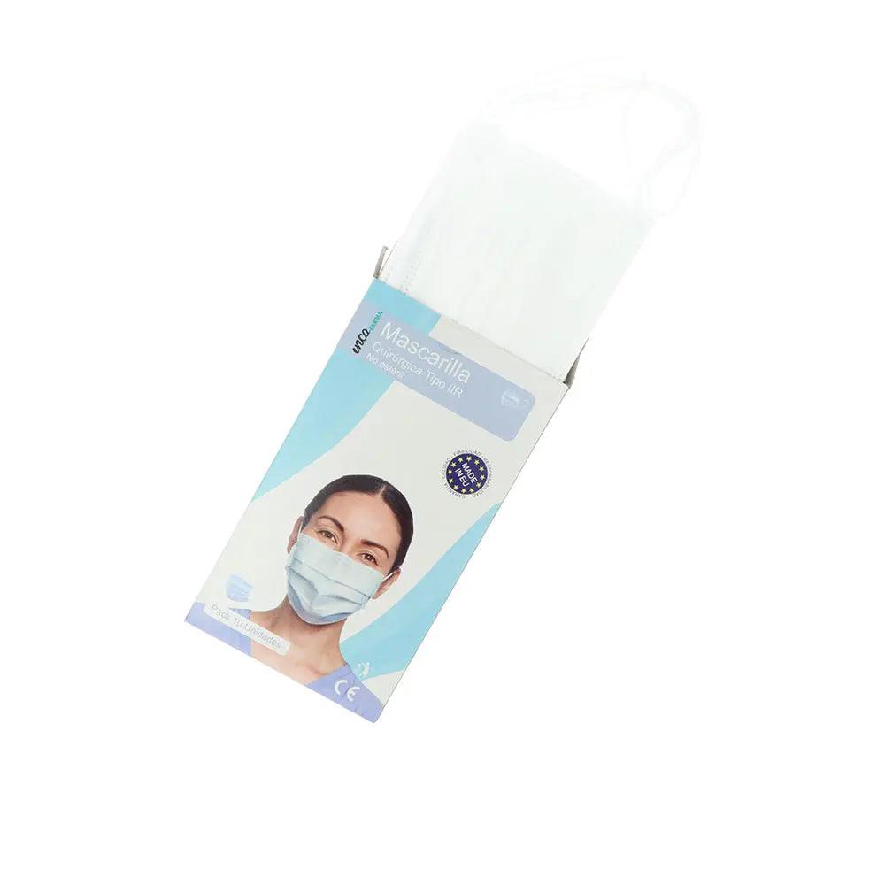 INCA Farma Surgical Mask Iir Adult Made In Spain #white 10 U #blanco - Parfumby.com