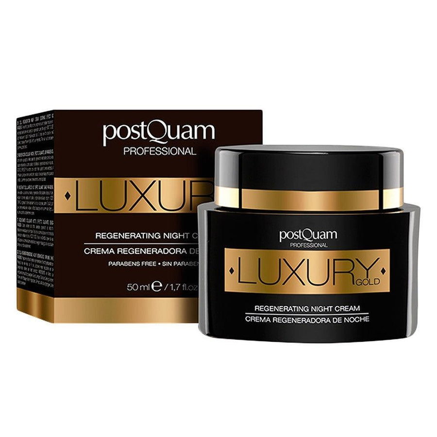 POSTQUAM Luxury Gold Regenerating Night Cream 50 ml - Parfumby.com