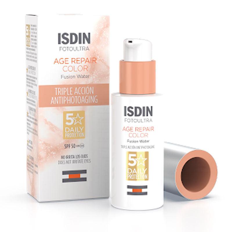 ISDIN Foto Ultra Age Repair Color Fusion Water SPF50 50 ML - Parfumby.com